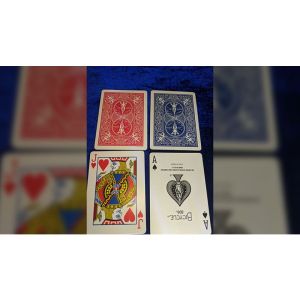 Magnetic Cards (2 pack/Red Jokers) by Chazpro Magic. - Trick