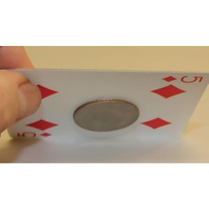 Magnetic Cards (2 pack/Red) by Chazpro Magic. - Trick