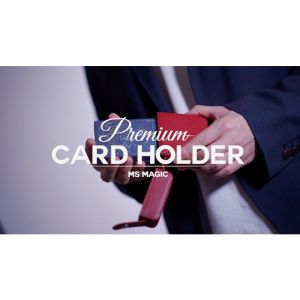 MAZE Leather Card Case (Black) by Bond Lee - Trick