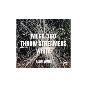 MEGA 360 Throw Streamers WHITE by Alan Wong - Trick
