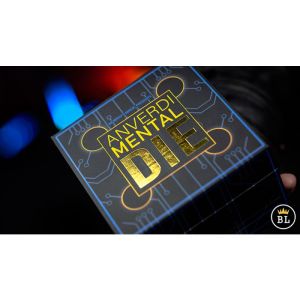 MENTAL DIE BLACK (With Online Instruction) by Tony Anverdi - Trick