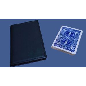 Mini Bombshell Wallet (Black Smooth) by CAHYO