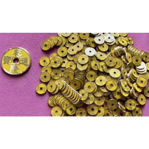 MINI CHINESE COIN YELLOW by N2G - Trick (VT)