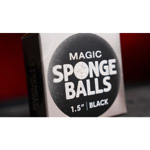 Magic Sponge Balls 4PK BLACK 1.5  by Murphy s Magic