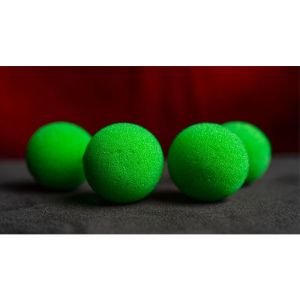 Magic Sponge Balls 4PK GREEN 1.5  by Murphy s Magic