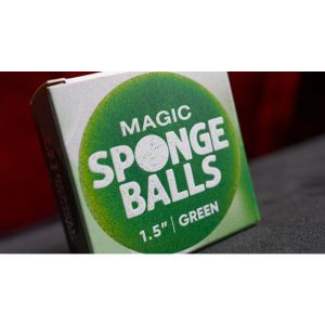 Magic Sponge Balls 4PK GREEN 1.5  by Murphy s Magic