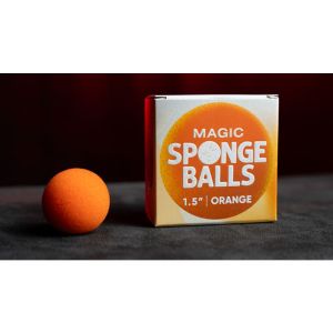 Magic Sponge Balls 4PK ORANGE 1.5  by Murphy s Magic