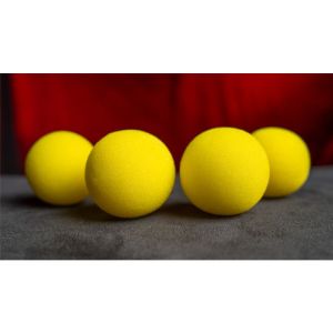 Magic Sponge Balls 4PK YELLOW 1.5  by Murphy s Magic