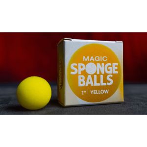 Magic Sponge Balls 4PK YELLOW 1  by Murphy s Magic
