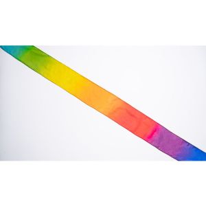 PRO SILK LARGE RAINBOW STREAMER 16 foot X 2.5 inch by Murphy's Magic