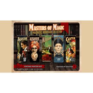 Masters of Magic Bookmarks Set Master Collection by David Fox - Trick (VT)