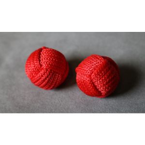 Monkey Fist Chop Cup Balls (1 Regular and 1 Magnetic) by Leo Smetsters - Trick (VT)