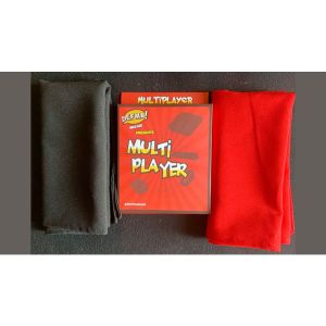 Multiplayer Handkerchief (Black) by PlayTime Magic DEFMA (VT)