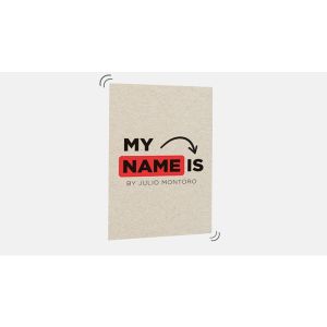 MY NAME IS (Gimmicks and Online Instructions) by Julio Montoro - Trick (VT)