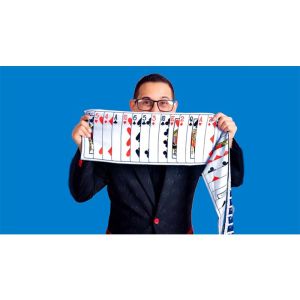 Mystery Card Streamer (Blue 6 of Clubs) by PlayTime Magic DEFMA
