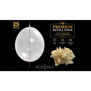 Needle Through Balloon Refill Pack (25 Count) by Big Guy's Magic