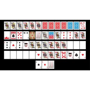 Elite Night Flight (Gaff) Playing Cards by Steve Dela - Trick