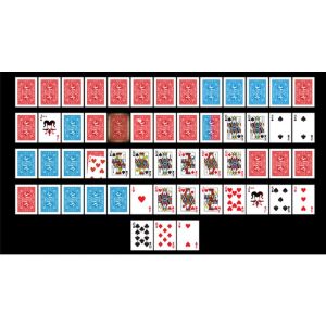 Elite Night Flight (Gaff) Playing Cards by Steve Dela - Trick