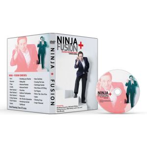 Ninja+ Fusion in Black Chrome (With Online Instructions) by Matthew Garrett & Brian Caswell - Trick (VT)