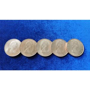 NORMAL COPPER COIN (5 Dollar Sized Coins) by N2G - Trick (VT)