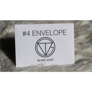Number 4 Envelope (Gimmicks and Online Instructions) by Blake Vogt - Trick
