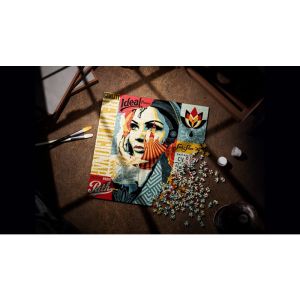 OBEY Jigsaw Puzzle by theory11
