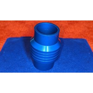 Penny Tube (Aluminum Blue) by Chazpro Magic - Trick