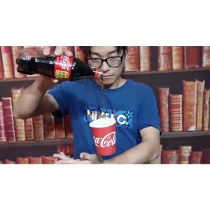 Perfect Airborne Glass & Acrylic cup (Coke) by Tejinaya Magic - Trick