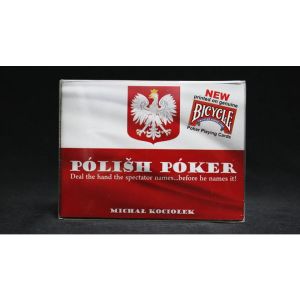 Bicycle Edition Polish Poker  (Gimmicks and Online Instructions) by Michal Kociolek - Trick (VT)