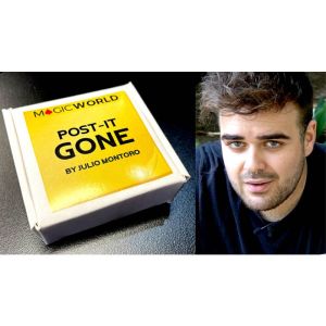POST IT GONE (Gimmicks and Online Instructions) by Julio Montoro  and MagicWorld - Trick (VT)