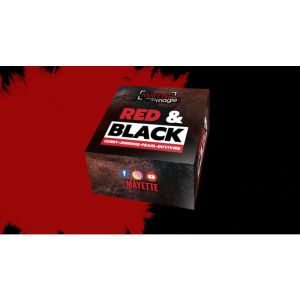 Red and Black (Gimmicks and Online Instructions) by Curry-Jennings-Pearl-Duvivier - Trick (VT)