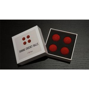 Shining Crochet Balls (Red) by JT Magic