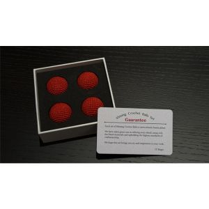 Shining Crochet Balls (Red) by JT Magic