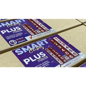 Smart Cubes PLUS RED (Medium / Parlor) by Taiwan Ben - Trick