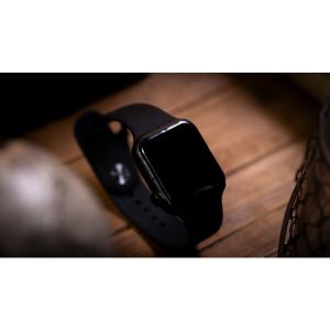 REEL WATCH Titanium Black with black band smart watch (KEVLAR) by Uday Jadugar - Trick
