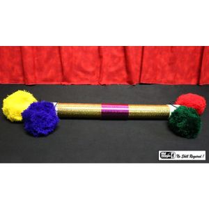 Super Pom Pom Stick (Glitter) by Mr. Magic - Trick