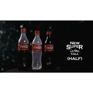 Super Latex Cola Drink (Half) by Twister Magic - Trick (VT)