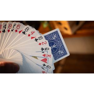 SURE SPLIT Invisible Deck Bicycle (Blue) by Murphy's Magic