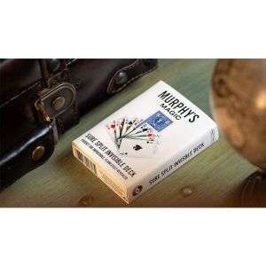 SURE SPLIT Invisible Deck Bicycle (Blue) by Murphy's Magic