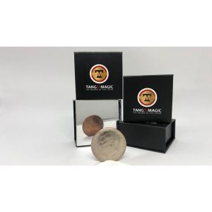 Copper Silver Coin (Half Dollar/English Penny) (D0060) by Tango - Trick