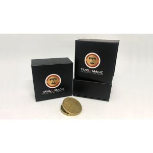 Expanded Shell Coin (50 Cent Euro, Steel Back) by Tango Magic - Trick (E0005)
