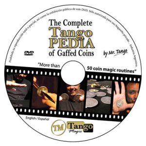 Okito Coin Box (Aluminum w/DVD)(A0026) One Dollar by Tango Magic - Tricks (VT)