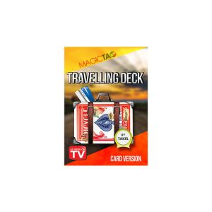 Travelling Deck Card Version Red (Gimmick and Online Instructions) by Takel - Trick (VT)