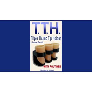 TRIPLE THUMB TIP HOLDER by Quique Marduk - Trick