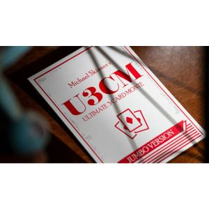 Michael Skinner's Ultimate Bicycle Jumbo 3 Card Monte (Red) by Murphy's Magic - Trick
