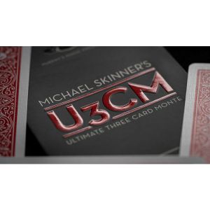 Michael Skinner s Ultimate 3 Card Monte (Red) by Murphy s Magic Supplies Inc.  - Trick