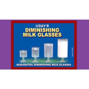 Diminishing Milk Glasses by Uday - Trick (VT)