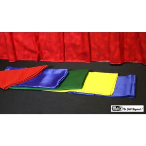 Umbrella Production Silk by Mr. Magic (4 Umbrellas) - Trick