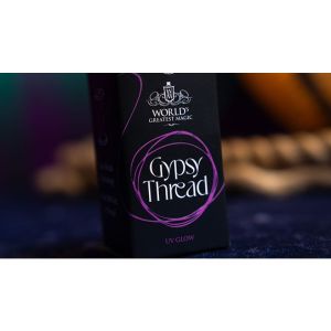 WGM UV GLOW GYPSY THREAD PINK REFILL SPOOL by Murphy's Magic  - Trick