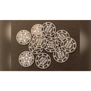 Giveaway Magic Wishing Coins (20 Plastic Coins) by Alan Wong (VT)